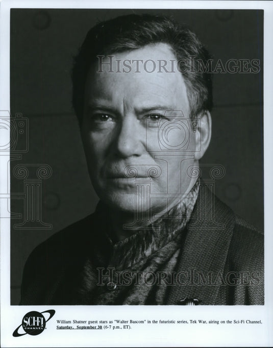 Undated Press Photo William Shatner Tek War - Historic Images