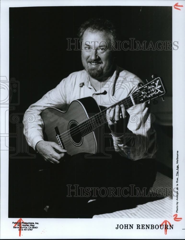 1993 John Renbourn English Folk Rock Guitarist and Songwriter - Historic Images