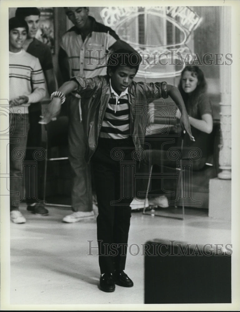 1984 Press Photo Alfonso Ribiero, star of The Tap Dance Kid - Historic Images