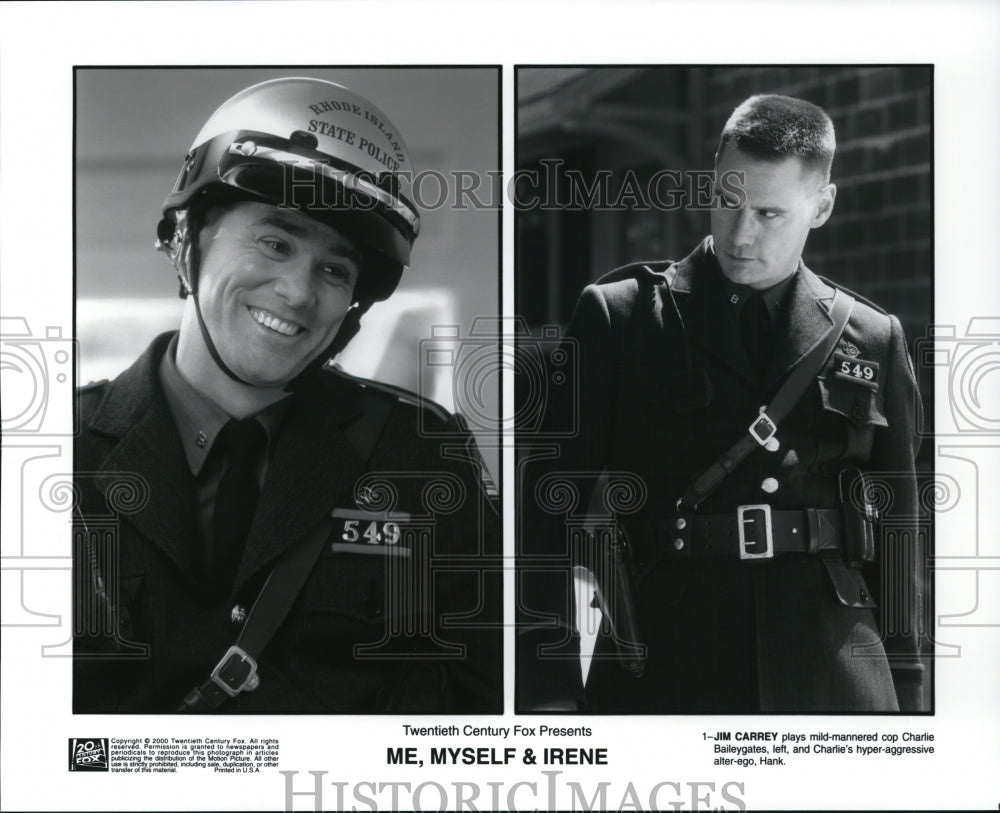 2000, Jim Carrey in Me, Myself &amp; Irene - cvp48012 - Historic Images