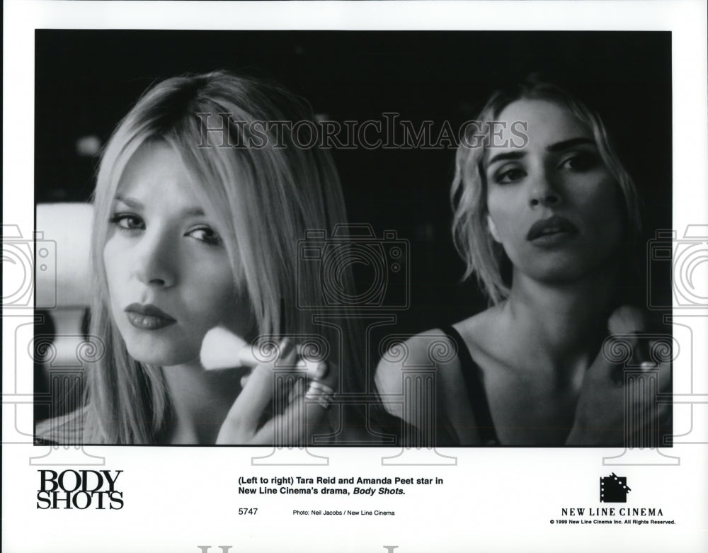 1999 Press Photo Tara Reid & Amanda Peet in Body Shots - cvp48040 - Historic Images