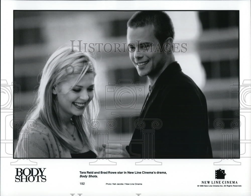 1999 Press Photo Tara Reid & Brad Rowe in Body Shots - cvp48041 - Historic Images