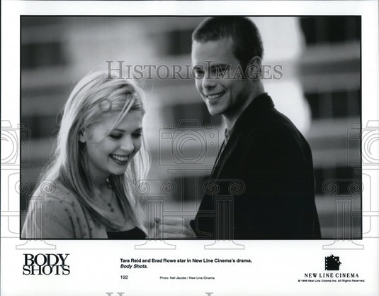 1999 Press Photo Tara Reid & Brad Rowe in Body Shots - cvp48041 - Historic Images