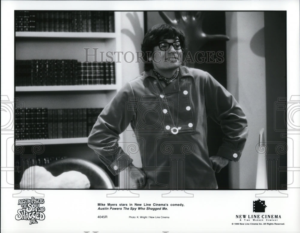 1999 Press Photo Mike Myers in Austin Powers The Spy Who Shagged Me - Historic Images