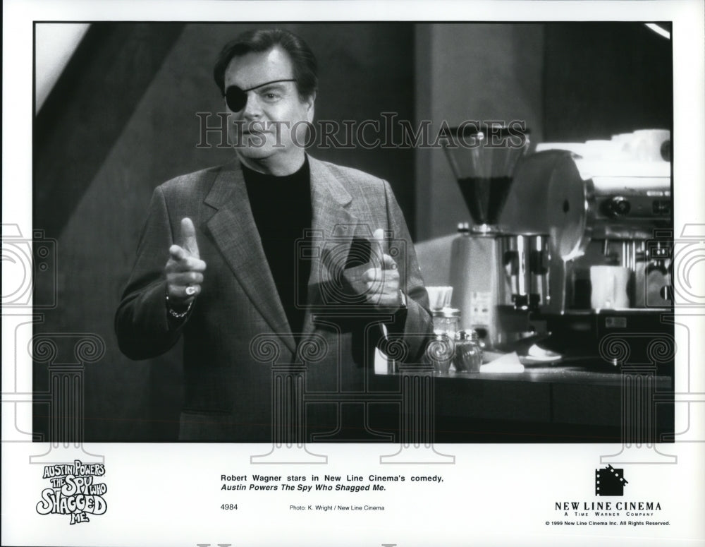 1999 Press Photo Robert Wagner stars in Austin Powers The Spy Who Shagged Me-Historic Images