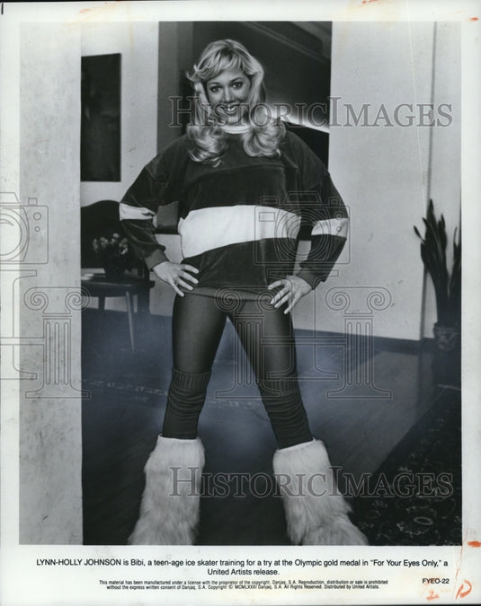 1981 Press Photo Lynn Holly Johnson - cvp48135- Historic Images