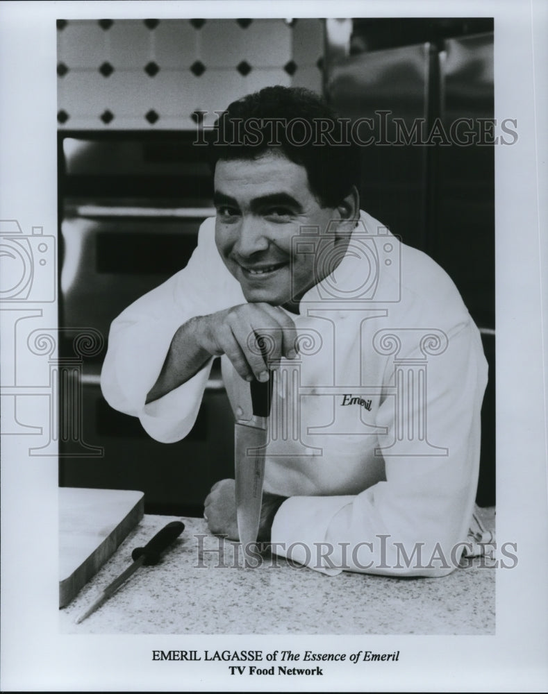 Undated Press Photo Emeril Lagasse of The Essence of Emeril TV Food Network-Historic Images