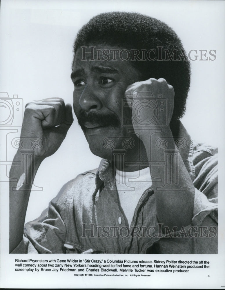 1980 Richard Pryor stars in Stir Crazy comedy movie  - Historic Images