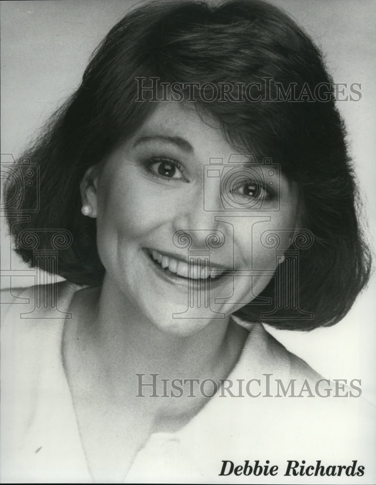 1989 Press Photo Debbie Richards Soprano - cvp48560-Historic Images