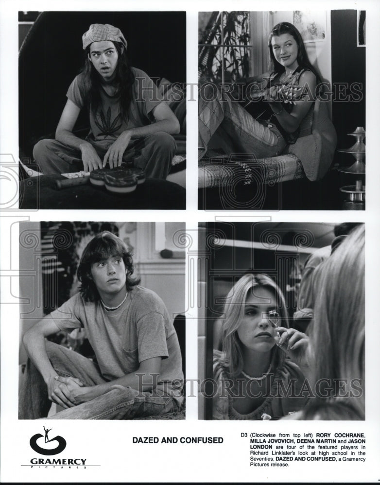 1994 Dazed And Confused Rory Cochrane Milla Jovovich Deena martin - Historic Images