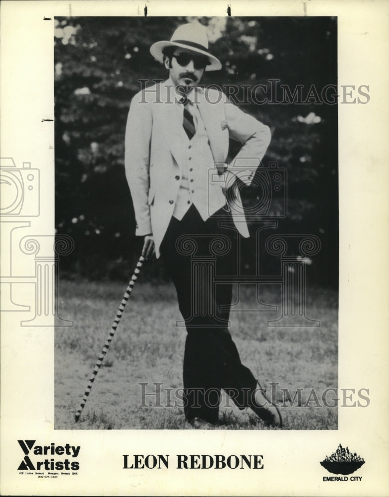 1988 Leon Redbone Musician  - Historic Images