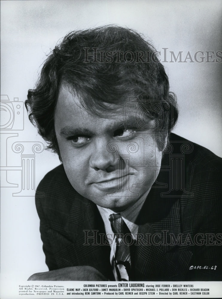 1967 Press Photo Michael J. Pollard stars in Enter Laughing - cvp48756-Historic Images