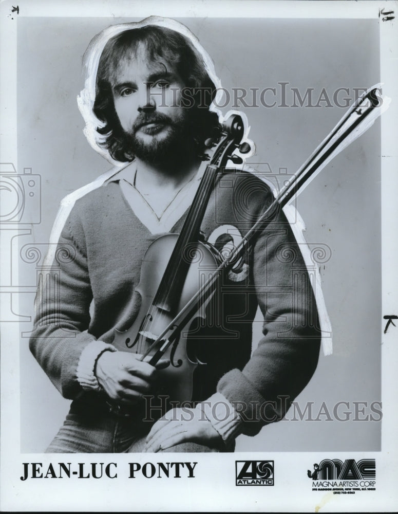 1979 Press Photo Jean Luc Ponty Musician - cvp48802 - Historic Images