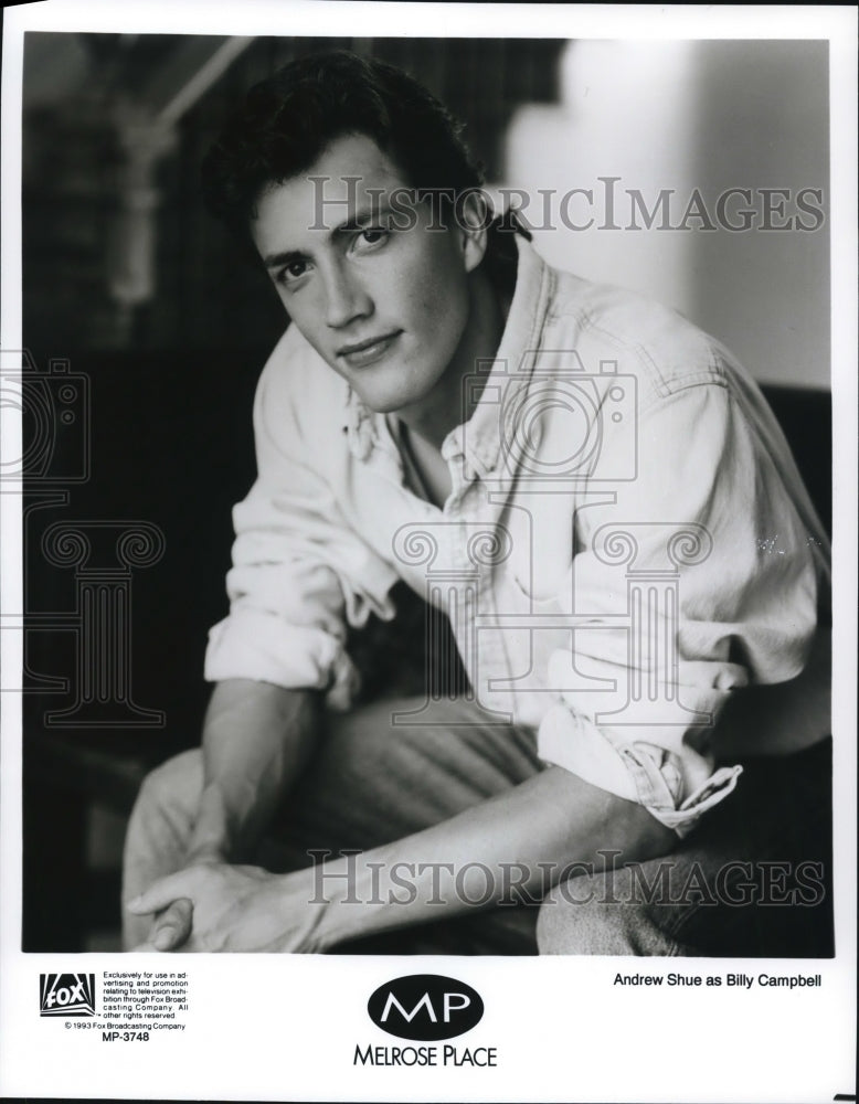 1993 Andrew Shue stars as Billy Campbell in Melrose Place - Historic Images