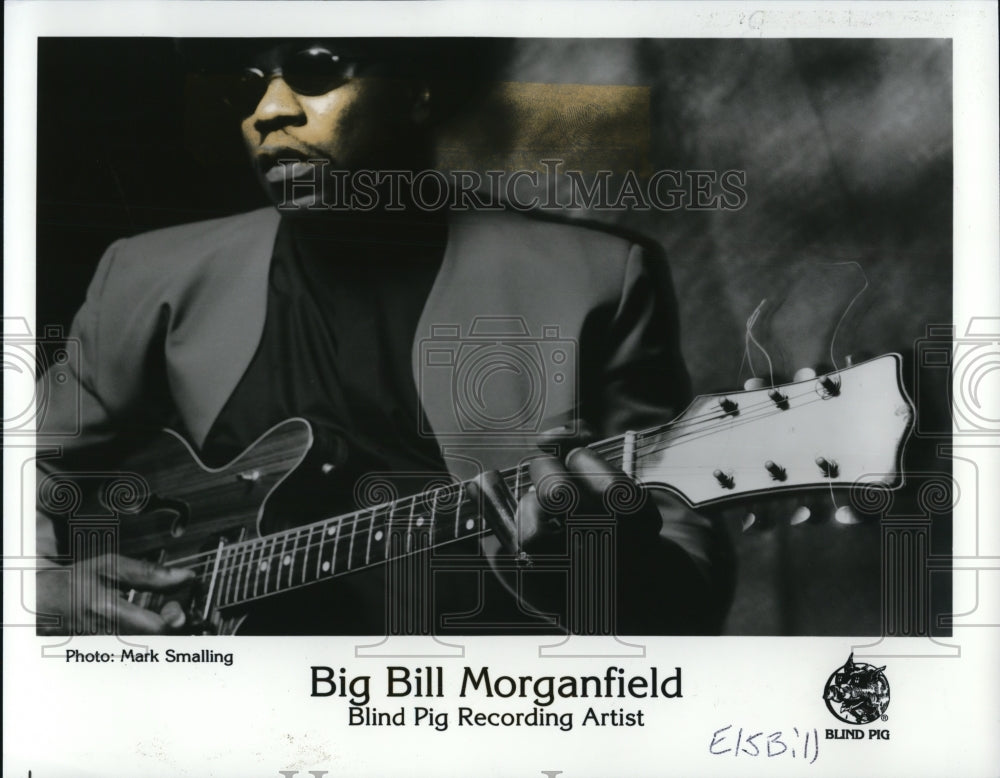 1999 Press Photo Big Bill Morganfield, Blind Pig Recording Artist - cvp48924 - Historic Images