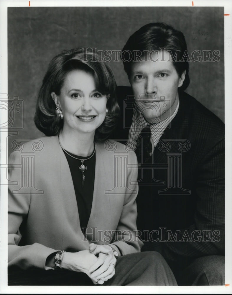 1992 Jane Pauley and Stone Phillips Anchors on Dateline NBC - Historic Images