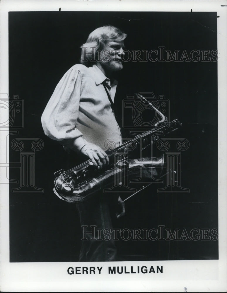 1983 Press Photo Gerry Mulligan - cvp49273-Historic Images