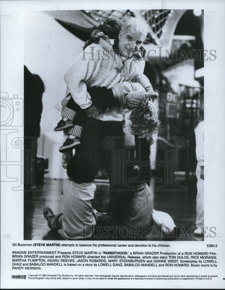 1989, Steve Martin in Parenthood - Historic Images