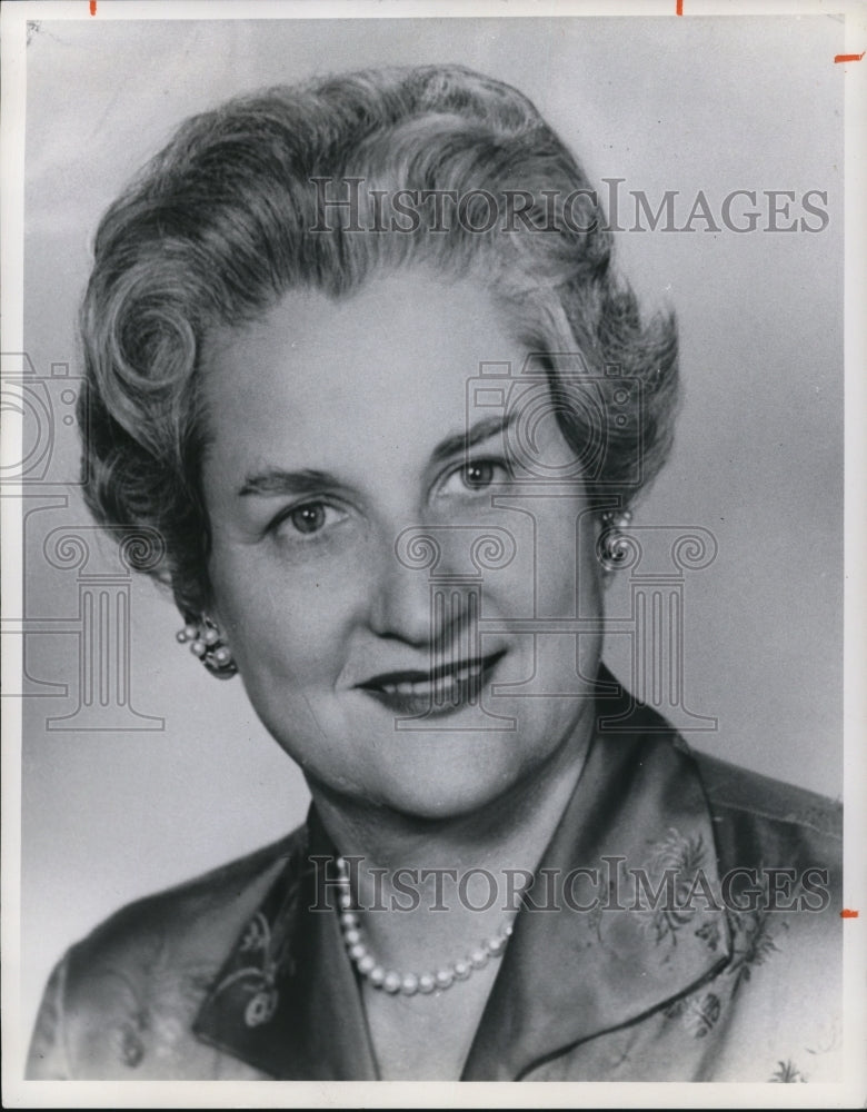 1963 Press Photo Elly Peterson Executive Director Republican National Committee-Historic Images