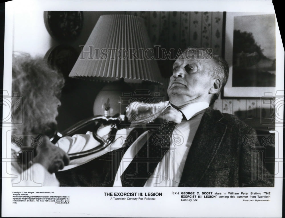 1990 George C. Scott in &quot;The Exorcist III: Legion&quot; - Historic Images