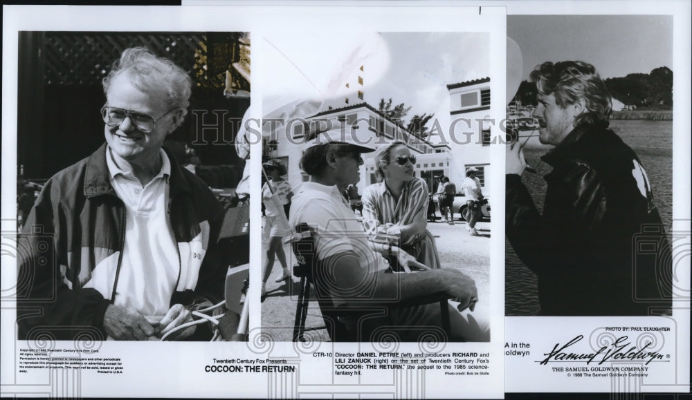 1989 Press Photo Director Daniel Petrie of Cocoon: The Return - cvp49552- Historic Images