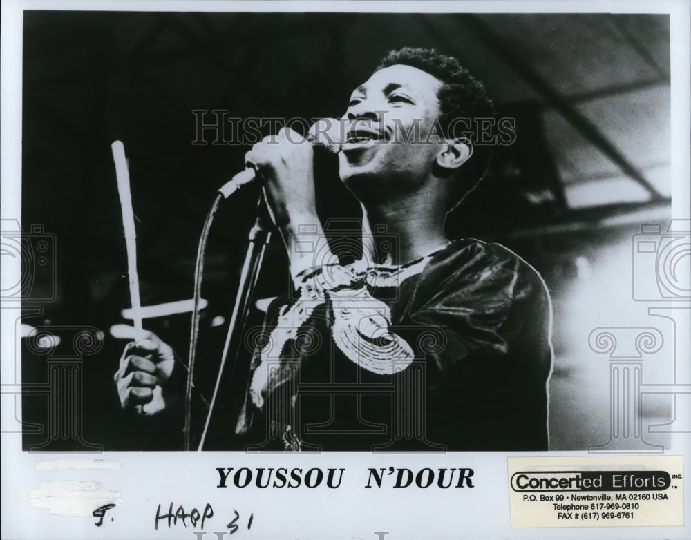 1990 Singer Youssou N&#39;Dour - Historic Images