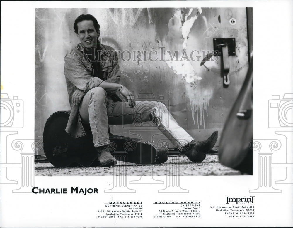 1997 Press Photo Singer Charlie Major - cvp49666-Historic Images