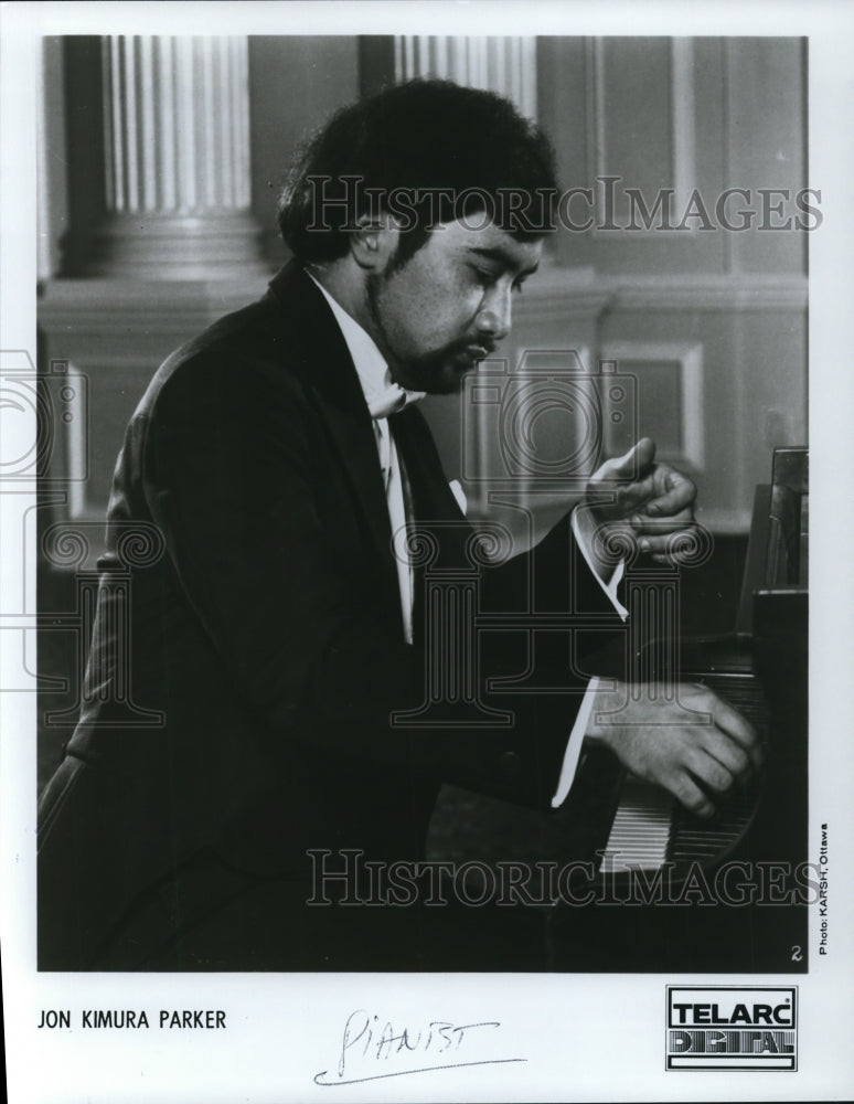 1986 Press Photo Jon Kimura Parker Pianist- Historic Images