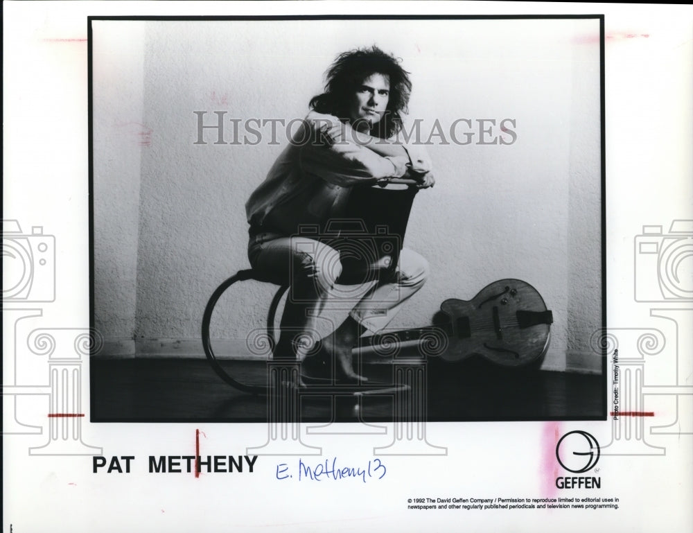 1992 Pat Matheny Musician - Historic Images