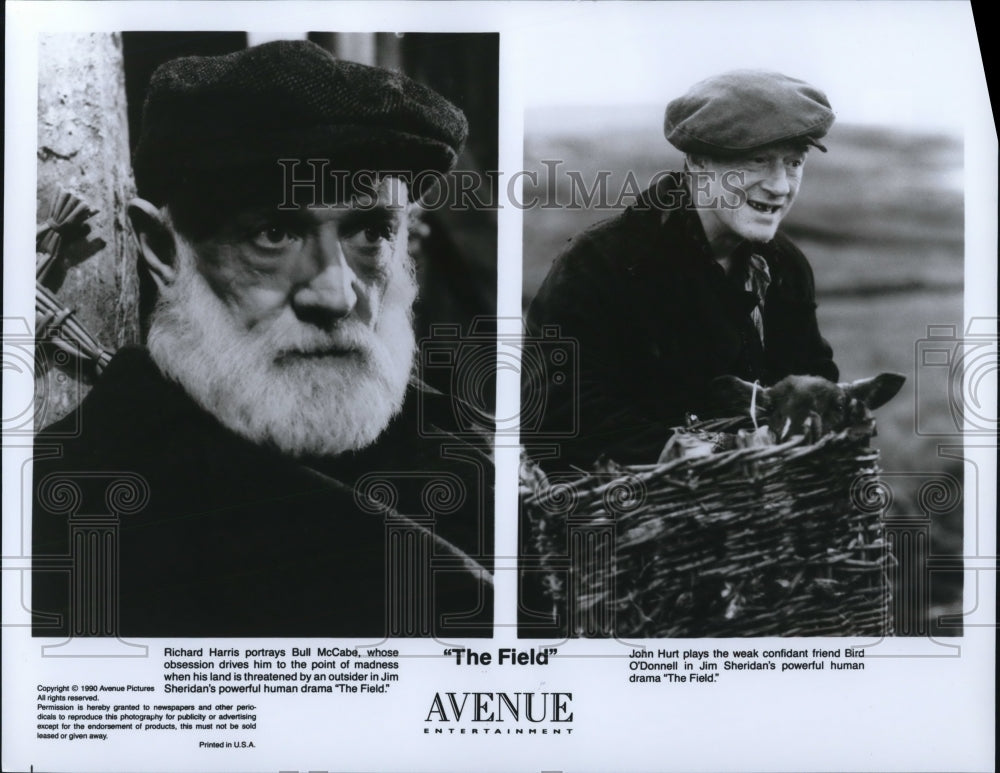 1990 Press Photo John Hurt in The Field - cvp50067 - Historic Images