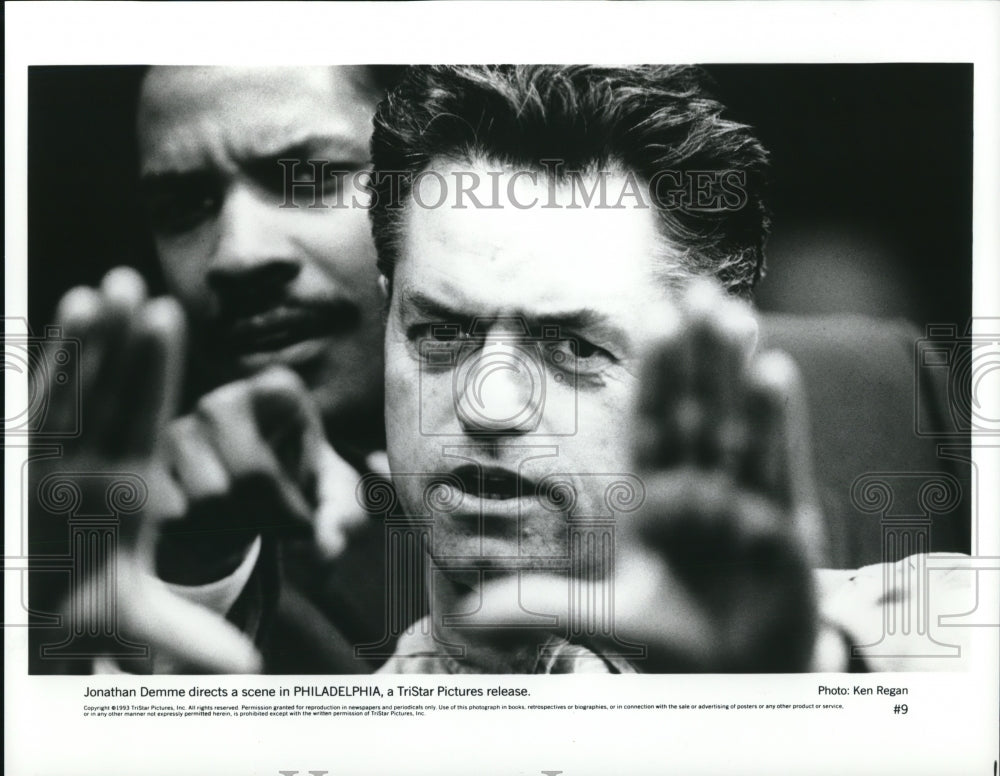 1993 Press Photo Director Jonathan Demme of Philadelphia - cvp50098 - Historic Images