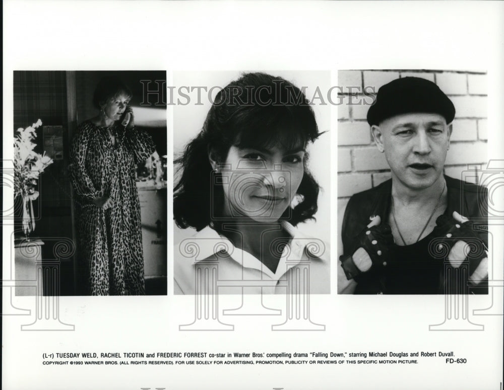 1993 Tuesday Weld, Rachel Ticotin & Frederic Forrest in Falling Down - Historic Images