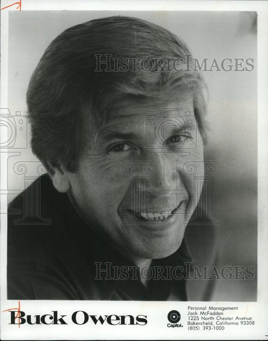 1975 Country Star Buck Owens-Historic Images