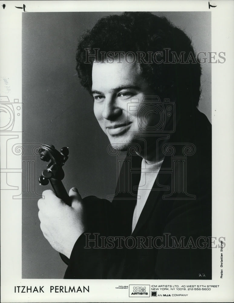 1983 Press Photo Itzhak Perlman Musician - cvp50289 - Historic Images