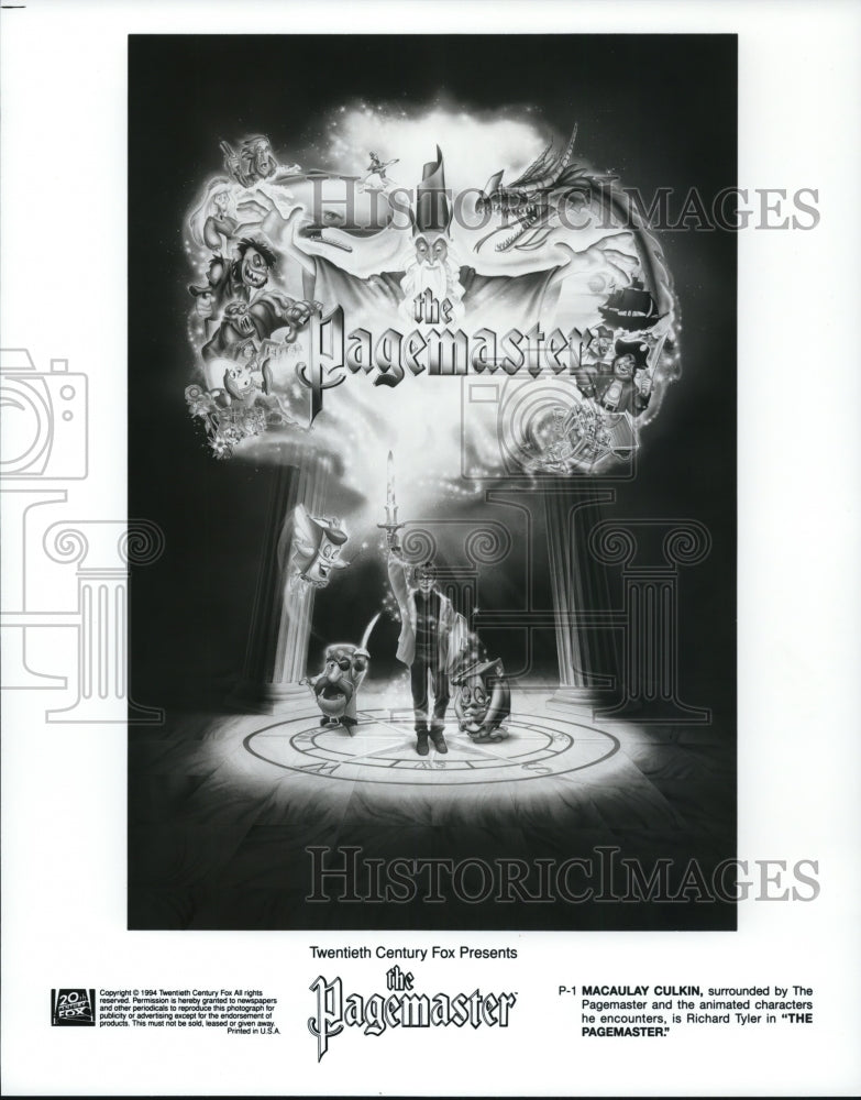 1995, Macaulay Culkin in The Pagemaster - cvp50431 - Historic Images