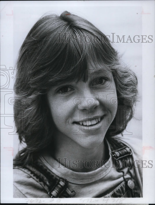 1976 Press Photo Kristy Nichol in Family - cvp50550 - Historic Images