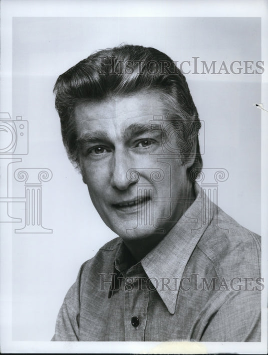 Undated Press Photo Richard Mulligan stars as Burt Campbell on Soap TV show- Historic Images