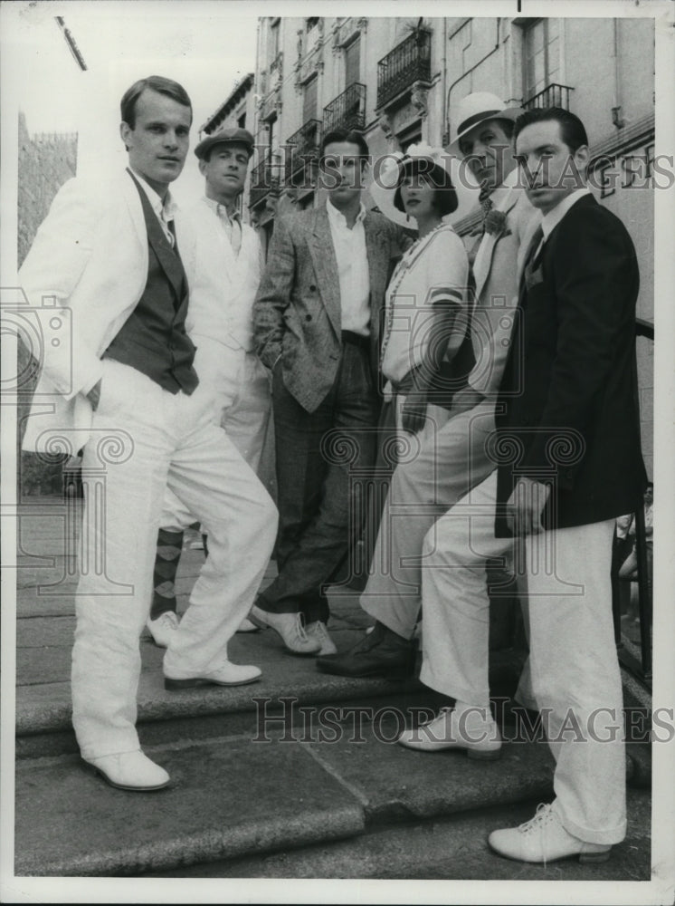 1984 Zeljko Ivanec Ian Charleson Hart Bochner and Jane Seymour - Historic Images