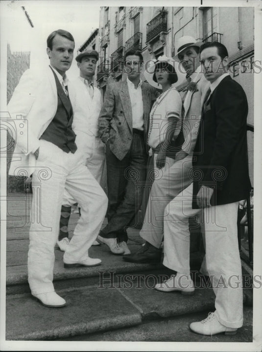 1984 Zeljko Ivanec Ian Charleson Hart Bochner and Jane Seymour - Historic Images