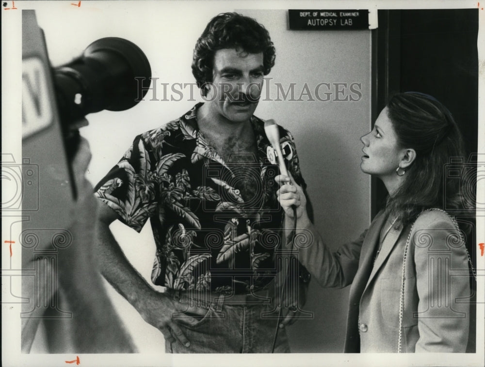 1981 Press Photo TV Program Magnum, P.I. - cvp50962 - Historic Images