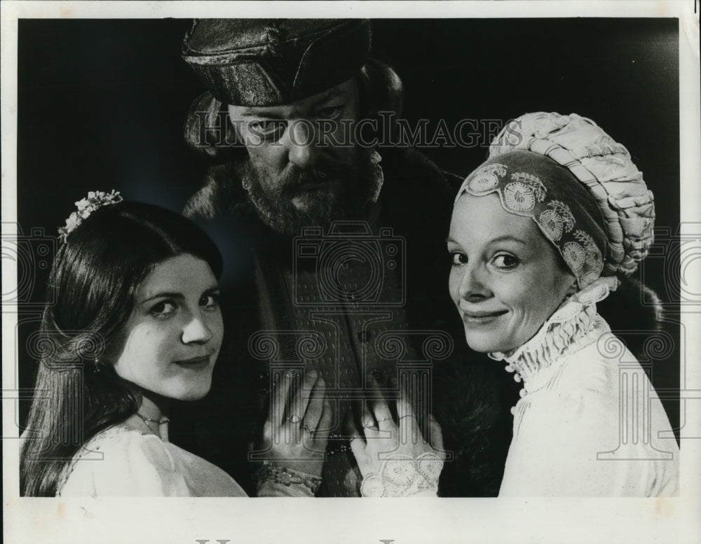 1970 Press Photo Jeremy Kemp, Anna Calder Marshall in The Winters Tale-Historic Images