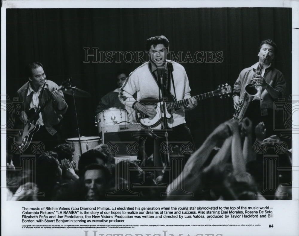 1987 Press Photo Movie La Bamba - cvp51117- Historic Images