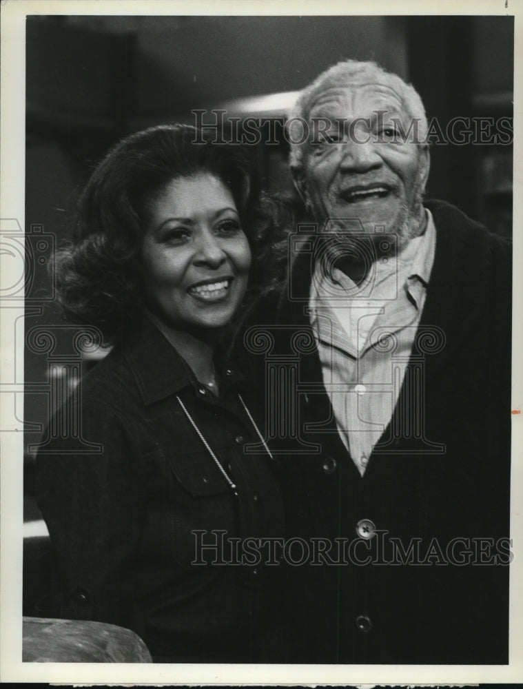 1980 Marguerite Ray and Redd Foxx star in Sanford & Son  - Historic Images