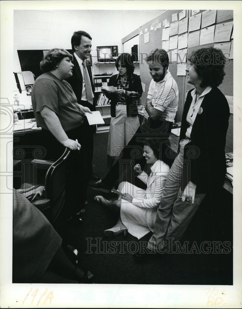 1979 Press Photo Program Morning Exchange - cvp51202-Historic Images