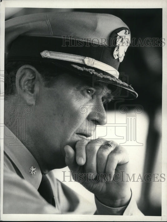 1985 Press Photo James Garner stars in Space - cvp51266 - Historic Images