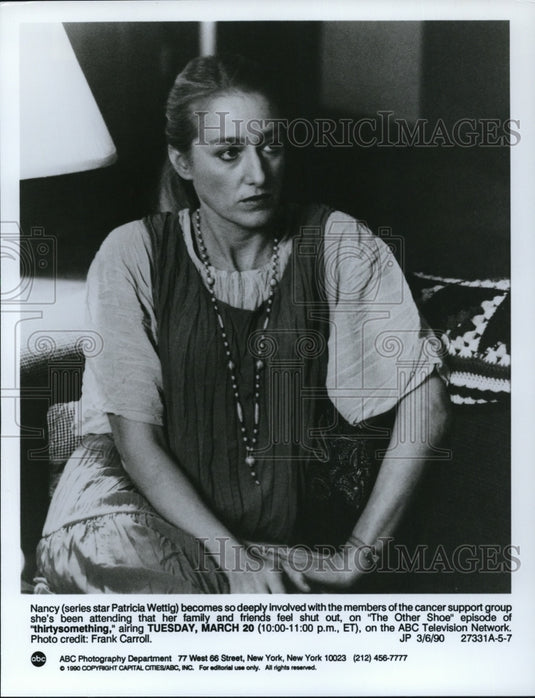 1990 Patricia Wettig stars as Nancy in Thirtysomething - Historic Images