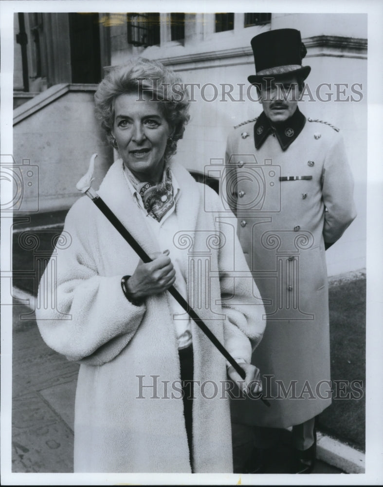 1965 Caroline Blakiston Brian McGrath in Betram's Hotel - Historic Images
