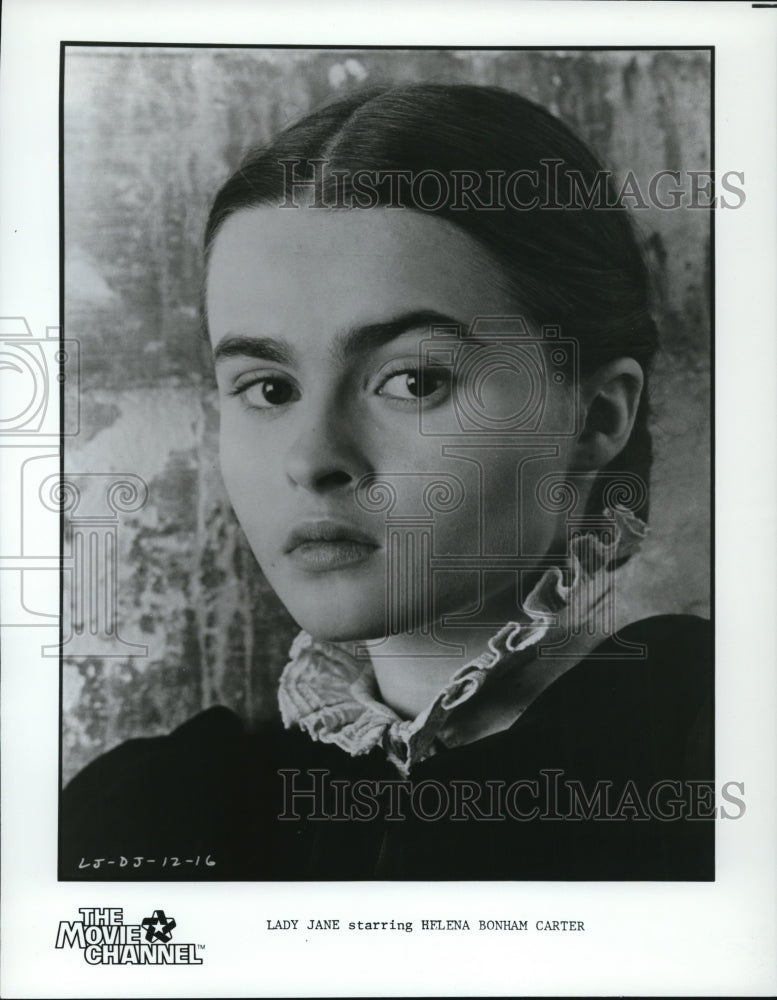 1987 Press Photo Helena Bonham Carter in Lady Jane - cvp51427- Historic Images