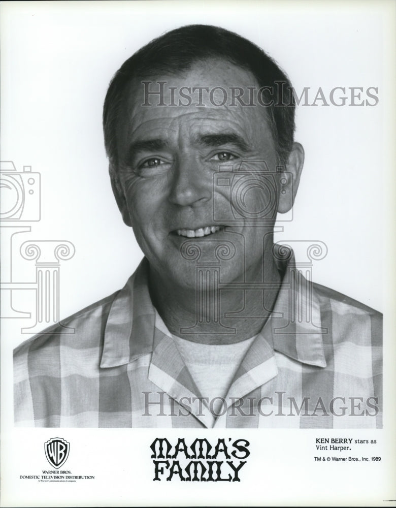 1991 Press Photo Ken Berry on Mama's Family - cvp51433 - Historic Images
