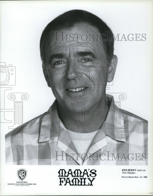 1991 Press Photo Ken Berry on Mama's Family - cvp51433 - Historic Images